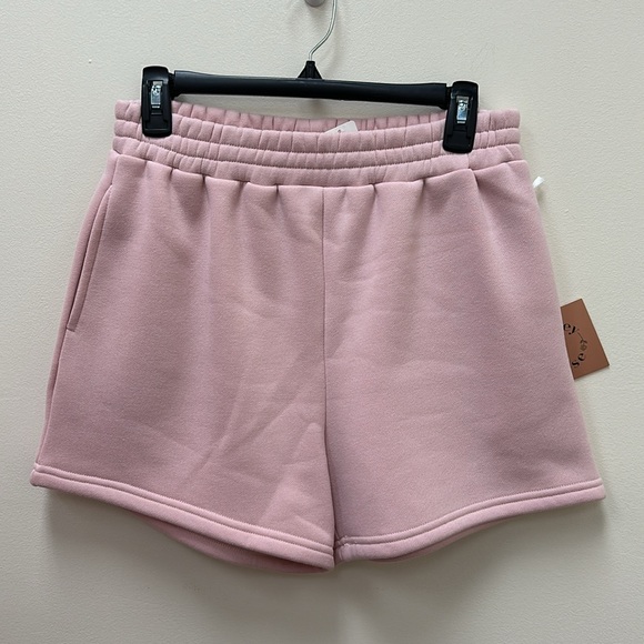 NWT Baby Pink Sweatshorts - Picture 3 of 4